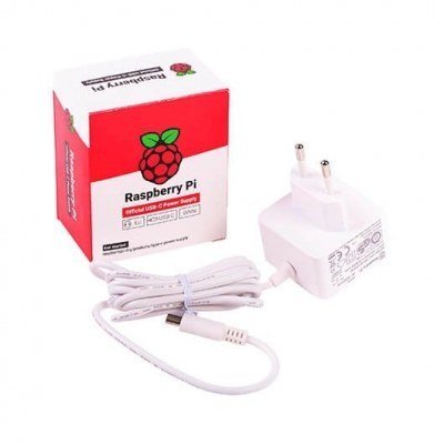 ALIMENTADOR OFICIAL RASPBERRY PI 4 B NEGRO