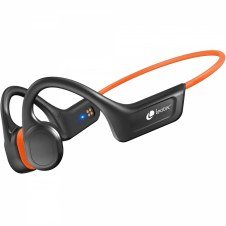 Leotec Auriculares Conducción Í?sea Run PRO IPX7 Naranja
