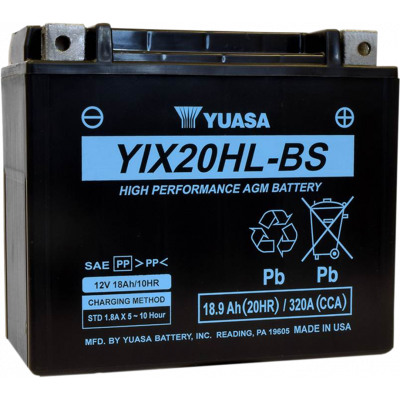 Baterías sin mantenimiento AGM de alto rendimiento YUASA YUAM620BHX