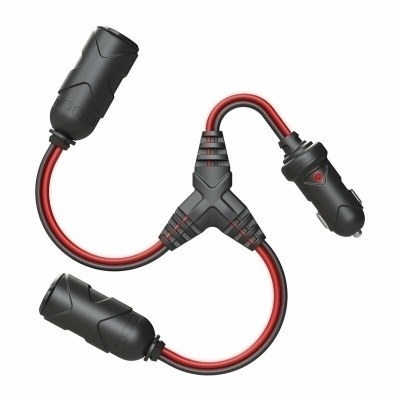 Adaptador de divisor de cable dos vías para enchufe de 12 V GC020