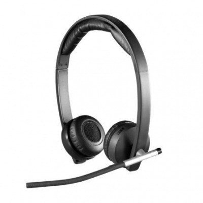 Auriculares Inalámbricos Logitech H820E/ con Micrófono/ USB/ Radiofrecuencia/ Negros