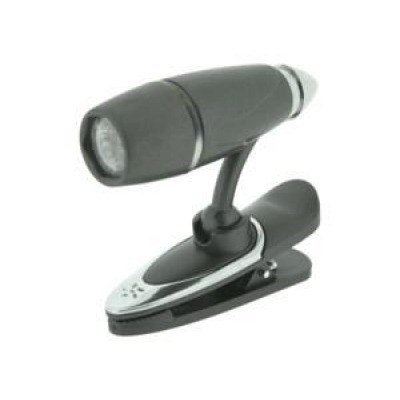 Linterna de Lectura con Pinza 3 Leds