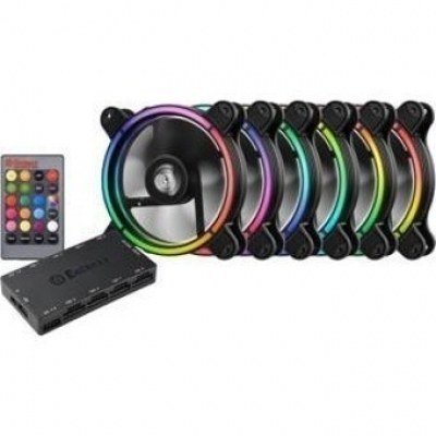 Ventilador gaming enermax t.b. rgb 120 mm pak de 6