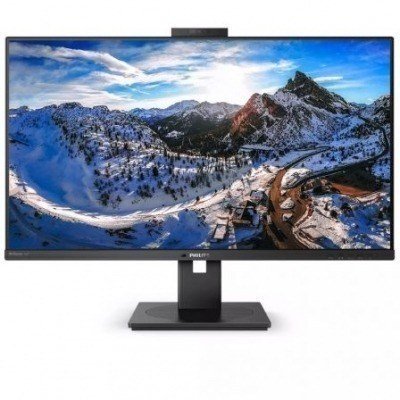 Monitor Profesional Philips 329P1H 31.5/ 4K/ Webcam/ Multimedia/ Negro