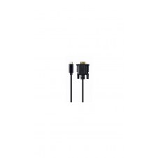 Gembird A-CM-VGAM-01 Adaptador gráfico USB 1920 x 1080 Pixeles Negro