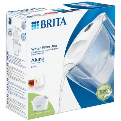 BRITA ALUNA JUG 2.4LTS + 1 MXPRO ALLINONE FILTER
