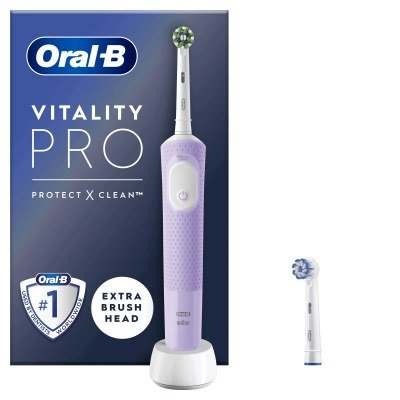 DENTAL ORAL-B VITALITY PRO MORADO (2 RECAMBIOS)