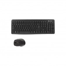 COMBO TECLADO/RATON COOLBOX KTR-02W INALAMBRICO NEGRO