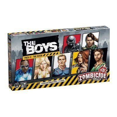 Juego de mesa zombicide 2e: the boys pack #1: the seven edad recomendada 14 años
