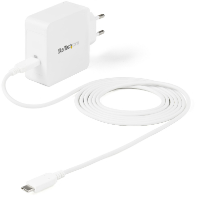 Cargador USB C de Pared - Cargador USB Tipo C de 60W para Ordenador Portátil - Adaptador Universal de Alimentación Compacto USB C con Cable de 2m - Dell/Lenovo X1/HP/MacBook - USB IF/CE
