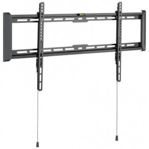 Soporte TV fijo de pared Aisens WT90F-235, 43-90 pulgadas, hasta 75 kg, VESA hasta 800x400 mm, nivelación ±1°, negro