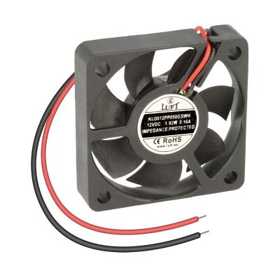 VENTILADOR 12Vdc 40x40x10mm 1,44W 2 Cables Friccion Luft
