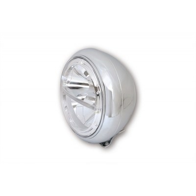 HIGHSIDER 7 inch Voyage HD-Style LED headlight, bottom mounting 223-164