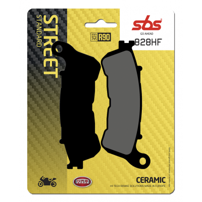 HF Street Ceramic Organic Brake Pads SBS 828HF