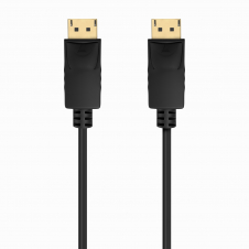 AISENS Cable DISPLAYPORT V1.2 CCS 4K@60Hz, DP/M-DP/M, Negro, 5.0m