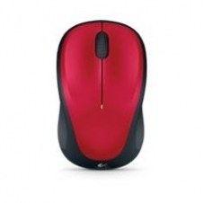 Mouse raton logitech m235 optico wireless inalambrico rojo