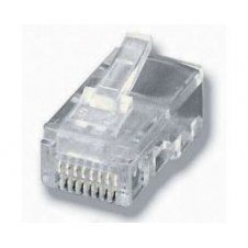 Conector Equip Rj45 100 Unidades Transparente