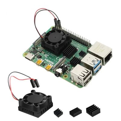 VENTILADOR y Disipadores para Raspberry Pi4