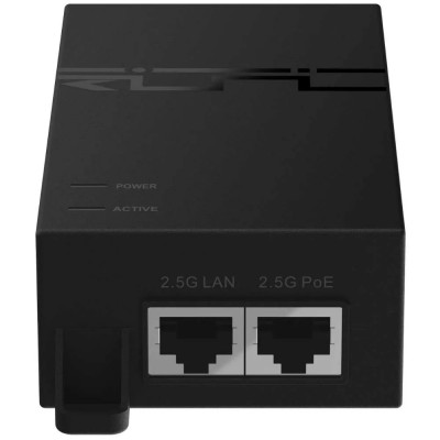 Reyee 1-port PoE adapter (2500Base-T, 50V, 60W)
