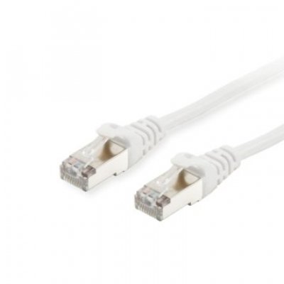 LATIGUILLO APANTALLADO CAT.6A S/FTP LSOH 0.5M COLOR BLANCO EQUIP