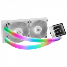 Mars Gaming MCA-WT Tubos ARGB para Refrigeración L?quida 30 LEDs Ultra Brillantes Personalizables ARGB Silicona Eco Soft Compatibilidad Total 330mm