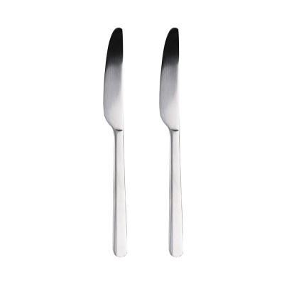 Set 2 unid. cuchillo de acero inoxidable reciclado brillo earth sg7779 san ignacio