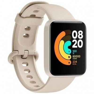 Smartwatch Xiaomi Mi Watch Lite/ Notificaciones/ Frecuencia Cardíaca/ GPS/ Marfil