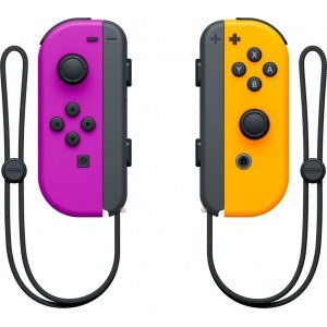 Mando consola Nintendo Switch SET IZQ/DER MORADO/naranja
