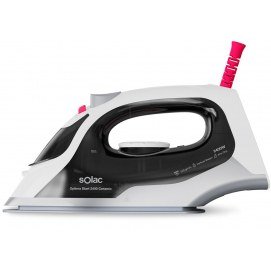 Plancha de vapor Solac PV2400 OPTIMA START, 2400W, golpe de vapor 120 gramos, cerámica