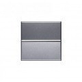 PULSADOR ANCHO ZENIT PLATA