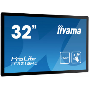 ProLite TF3215MC-B2 pantalla para PC 80 cm (31.5) 1920 x 1080 Pixeles Full HD LED Pantalla táctil Quiosco Negro