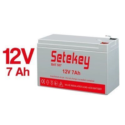 Bateria PLOMO 12V 7Ah 151x94x65mm SETEKEY BAT507