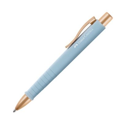 FABER-CASTELL boligrafo retractil Polly Ball Urban azul cielo