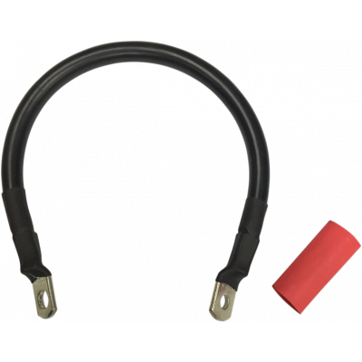 Cable de batería con tubo termorretráctil opcional DRAG SPECIALTIES E25-0091B-12