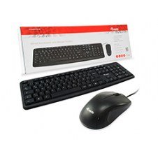 Teclado+ratón Equip Life Usb Portugués Negro