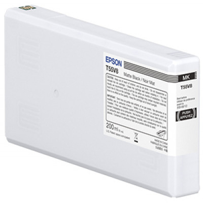 Epson T55W8 Negro Mate Cartucho de Tinta Original - C13T55W800