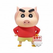 Figura banpresto crayon shinchan cosplay shinchan pig 11cm