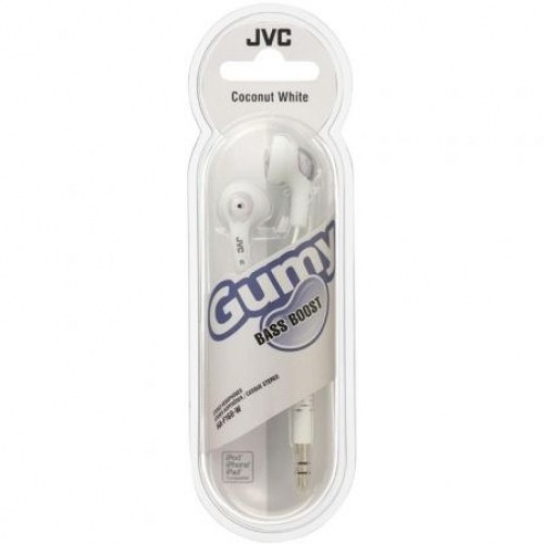 Auriculares JVC HAF160-W-E/ Jack 3.5/ Blancos