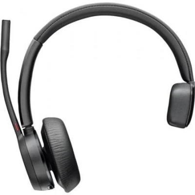 Auricular Inalámbrico Poly Voyager 4310 para Microsoft Teams + Adaptador BT700/ con Micrófono/ Bluetooth/ Negro
