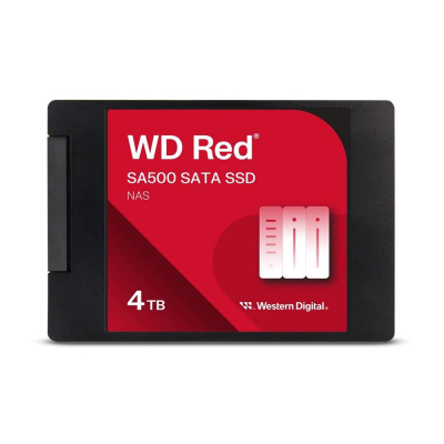 Disco duro interno ssd wd western digital red sa500 4tb 2.5 pulgadas sata 6gb - s