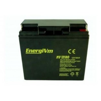 Bateria PLOMO 12V 18Ah AGM 181x77x167mm ENERGIVM
