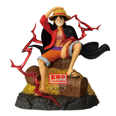 Figura banpresto one piece theorama soul - monkey d.luffy - 28cm