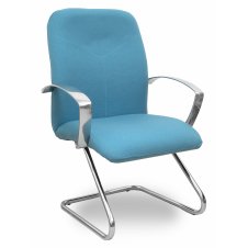 Piqueras y Crespo Sillón Caudete confidente patín bali azul cielo