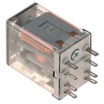 RELE 110Vac 2Ctos Conmutados 10A/250Vac FINDER