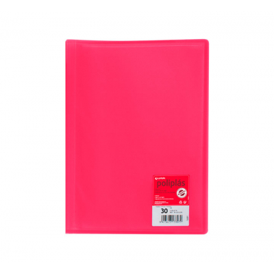 CARP. 30F POLIPLAS GRAFOPLAS A4 PP FUCSIA 01331254