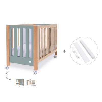 Cuna colecho 60x120 cm (3en1) madera/eucalipto · Occa
