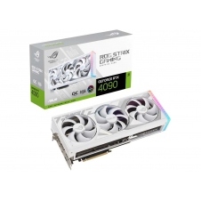 TARJETA DE VIDEO ASUS ROG STRIX RTX4090 O24G WHITE PCIE 4.0 3 FAN