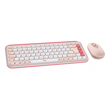 Logitech POP ICON COMBO, combinación de teclado y ratón Bluetooth, escritura cómoda, teclas y botones programables, clics discretos, Easy-Switch ha