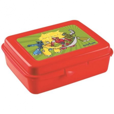 SET SANDWICHERA MOLIN SVC980-2 ROJO - INCLUYE BOLÍGRAFO - LÁPIZ HB - GOMA DE BORRAR - SACAPUNTAS - PEGAMENTO Y LÁPICES DE COLOREAR