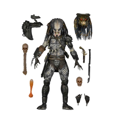Ultimate elder figura 18 cm predator 2 scale action figure
